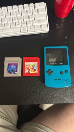 gameboy color, tetris gb, pokemon red gb