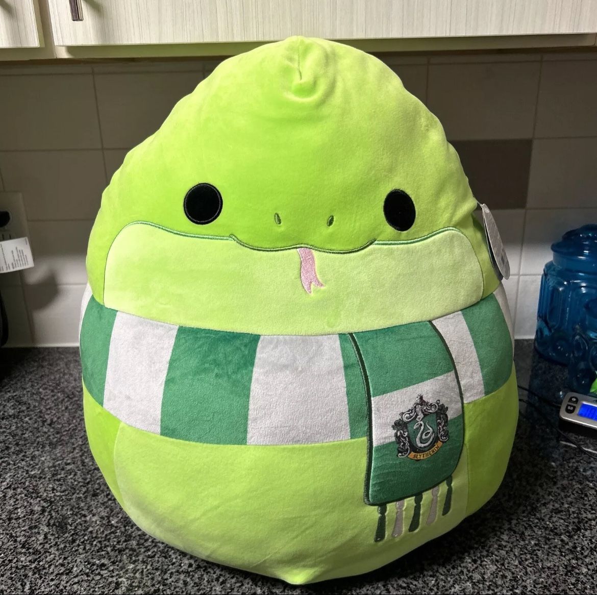 Squishmallows 20" Harry Potter Plush Slytherin Snake - With Tag