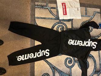 supreme jogging suit