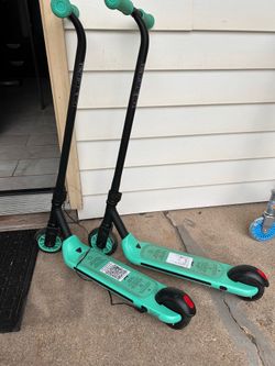 Electric kick scooters kids 2 of them