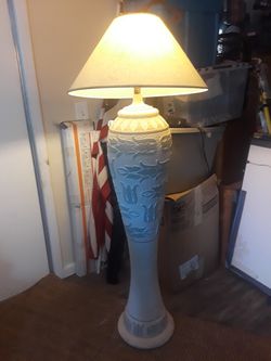 Tall Standing Large floor lamp