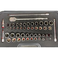 Snap On 51 pc 3/8" Drive 6-Point Metric/SAE