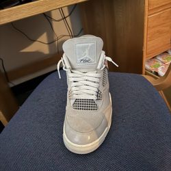 Grey Jordan 4s 