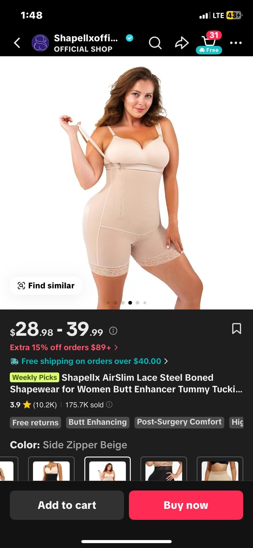 scale and waist trainer