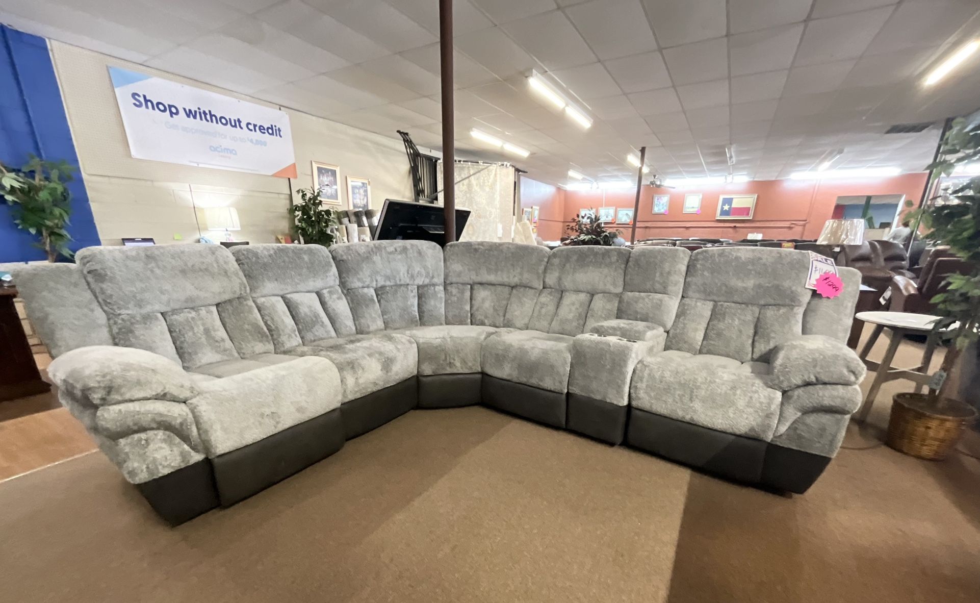 Power Reclining Sectional