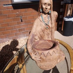 Native American Ceramic Art Piece