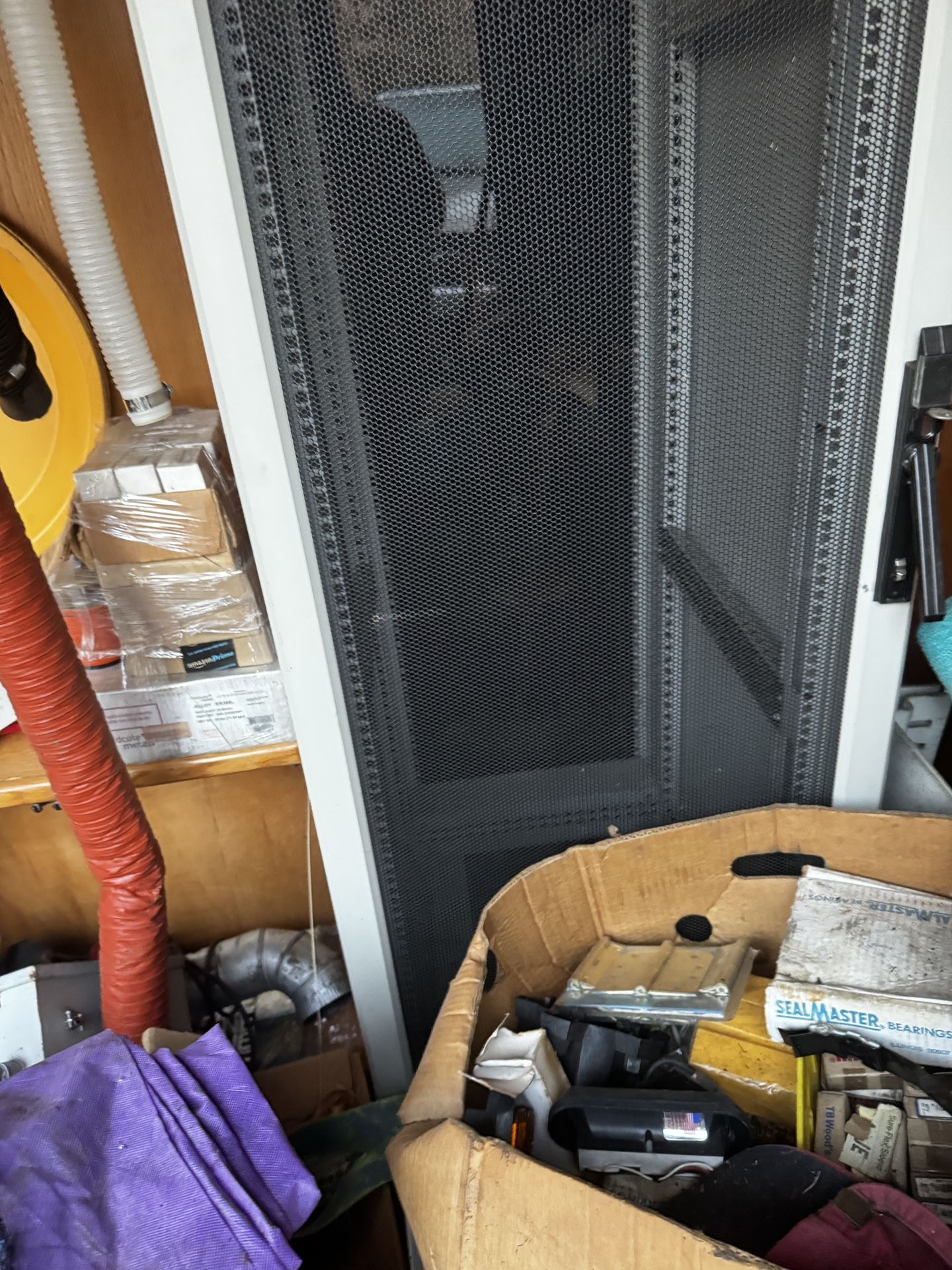 Server Tower glass And Screen W/ Lock