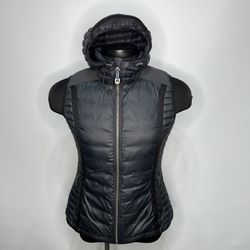 Womens Medium - Khul Projekt Down Puffer Vest Hoodie