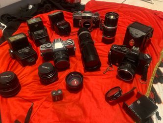 Vintage cameras & lenses