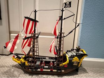 Lego Pirates Black Sea’s barracuda 6285 99 percent complete