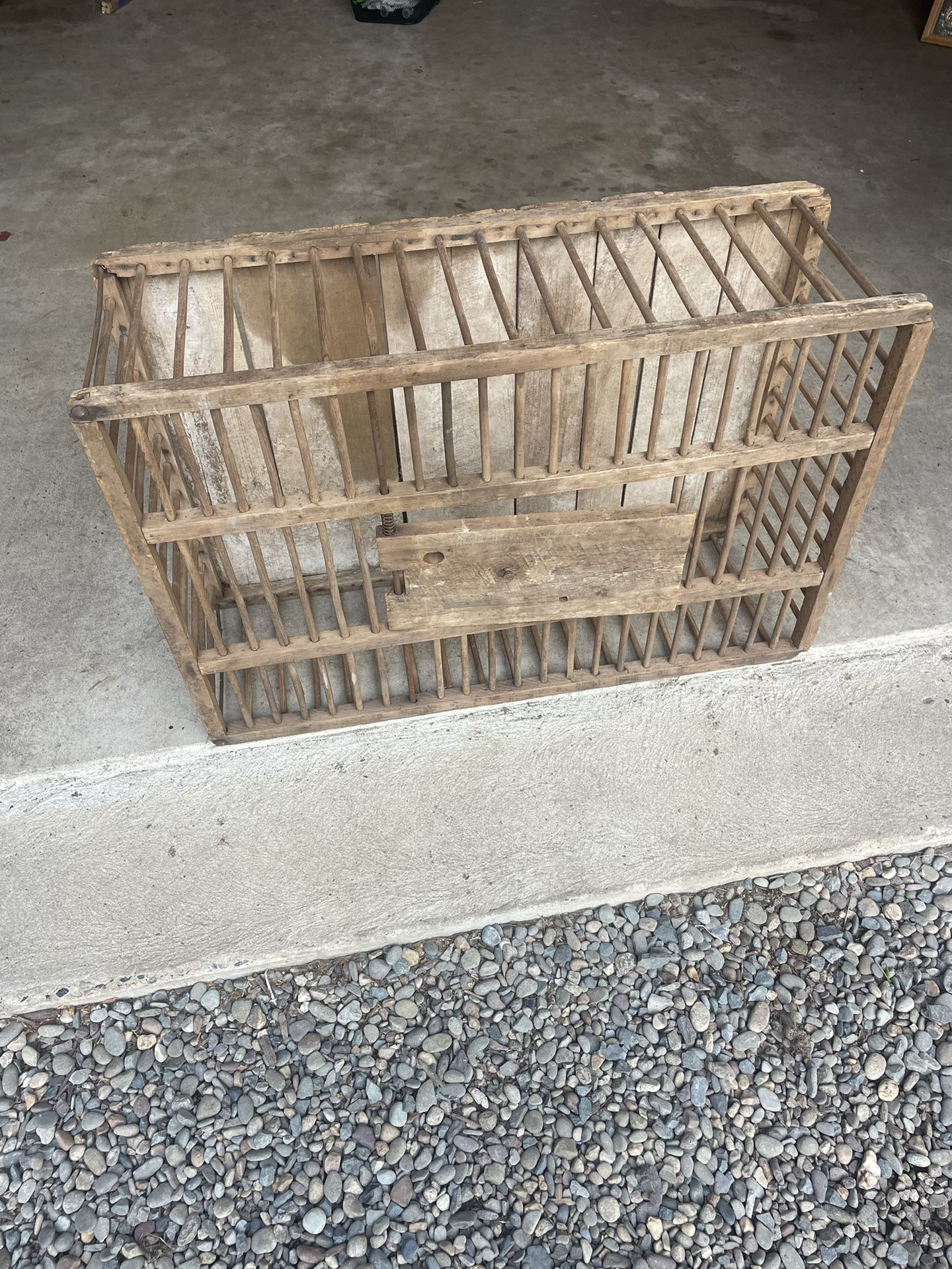 Antique Chicken Crate
