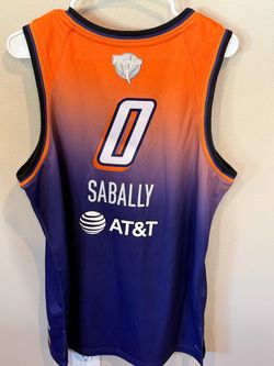 WNBA Finals Sabally #0 Phoenix Mercury Jersey Women’s Large