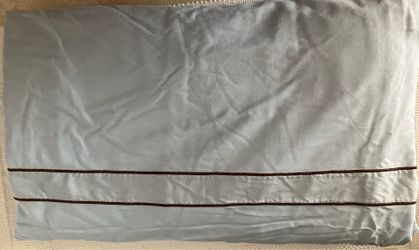 Restoration Hardware Italian Hotel Satin Stitch Duvet Cover