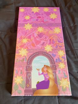 Rapunzel wall art from Disneyland