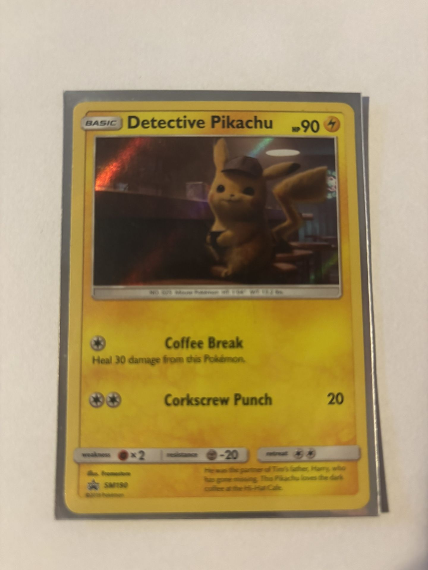 Detective Pikachu Black Start Promo 2019