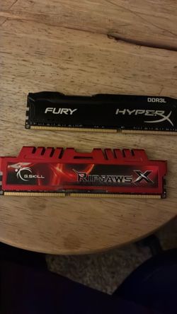 2 8gb sticks of ddr3 ram