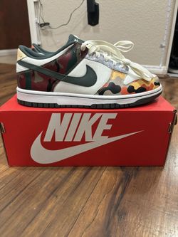 Nike Dunk Low SE GS “Sail Multi-Camo”