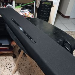 YAMAHA SOUNDBAR MODEL ATS-1070. FRONT SURROUND SYSTEM...27 W. WITH BLUETOOTH