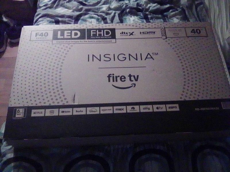40 Inch Fire Tv Insignia Alexa Voice Smart TV Brand New In Box