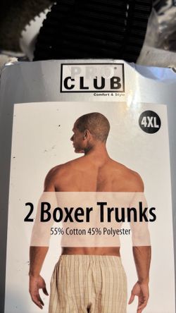 Pro club new 4xl boxers 2 pairs
