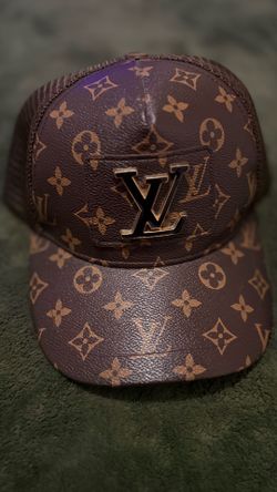 Louis Vuitton leather baseball cap