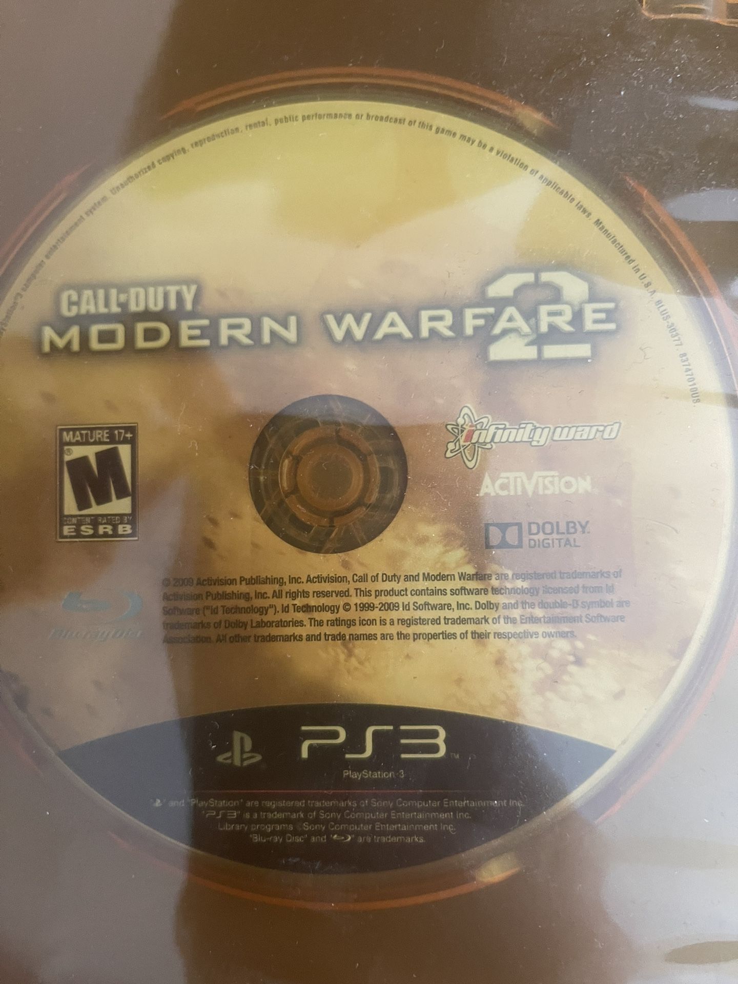 COD MW2 PS3