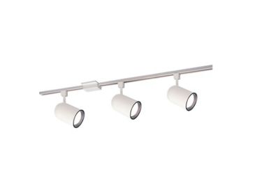 Nora NTL line voltage flat back cylinder track lighting