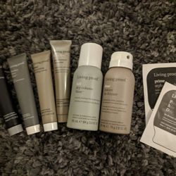 Living Proof Hair Samples