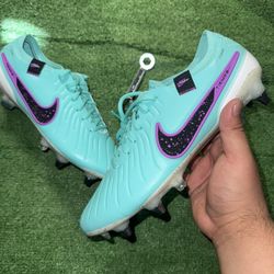 Tiempo Legend 10 Elite Hyper Turquoise SG Size 8 