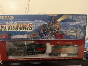 Bachmann Large Scale Electric Train Set “The Night Before Christmas