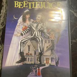 Beetle juice Movie DVD New Never Opened