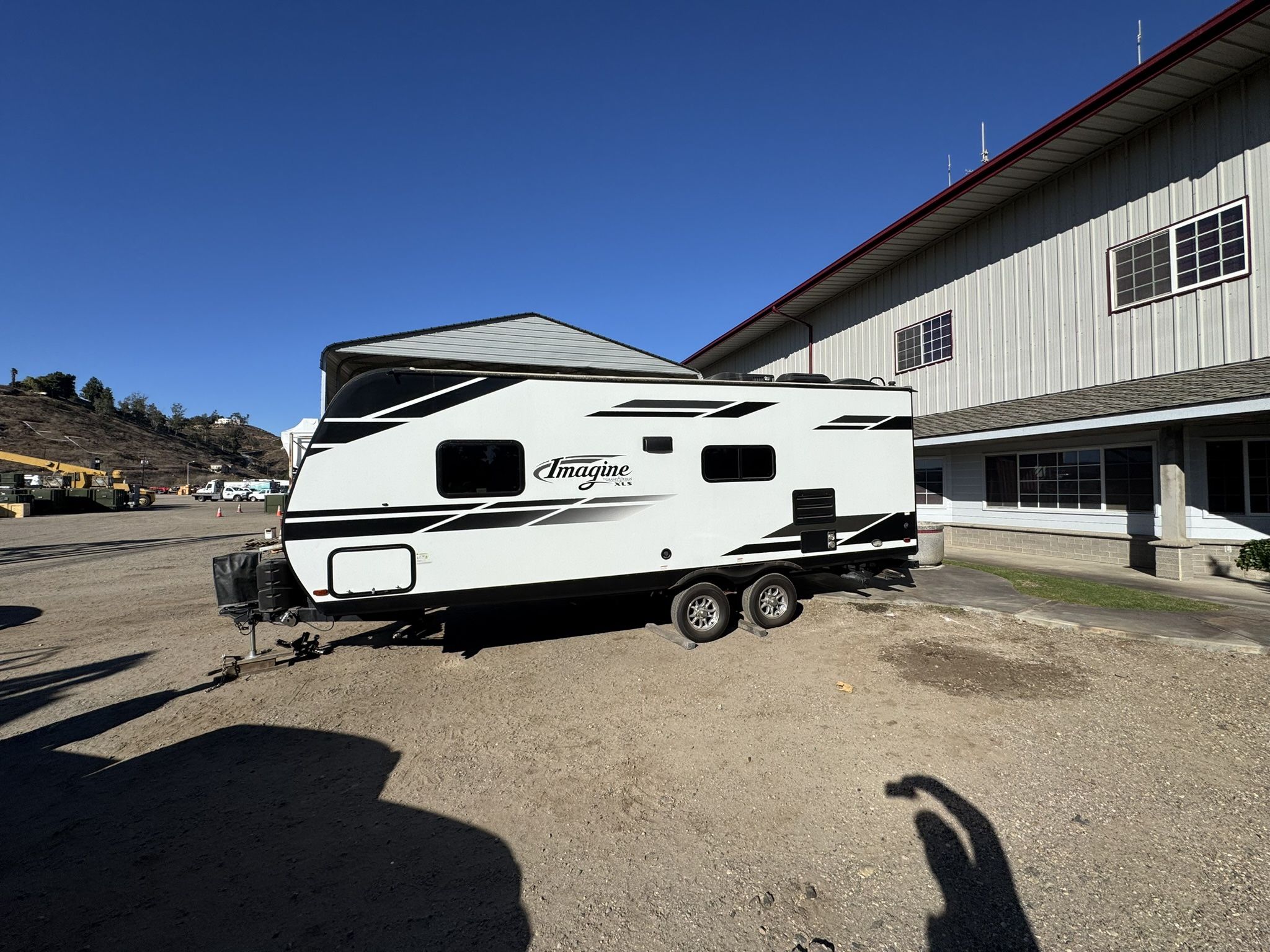 Up for grabs beautiful trailer hardly used with lots of upgrades! 2021 Grand Design - Imagine XLS Floorplan: 22RBE Like New only used one time! Lots o