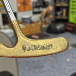 Old Grandad Bullseye Putter Golf Club