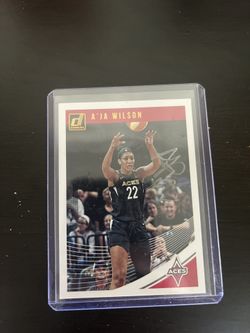 2019 DONRUSS WNBA Basketball A’ja Wilson Autographed Card