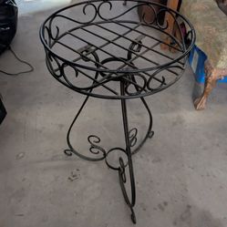 Wrought Iron Planter Stand