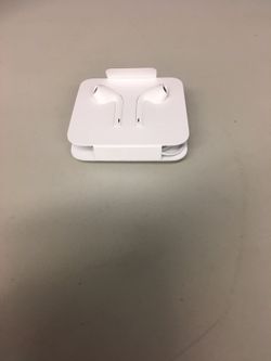 Original iPhone headphones.