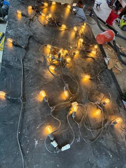 3 strands Costco string lights (72 feet)