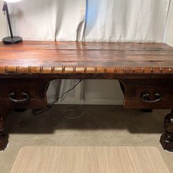 Old Dominican Wooden Desk