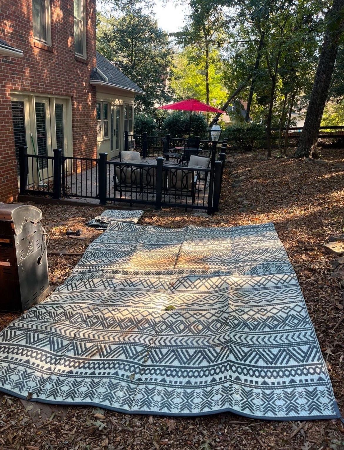 Outdoor Deck Rug (9x12 ft)