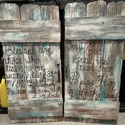 Farmhouse Decor (Handmade, One Of A Kind)