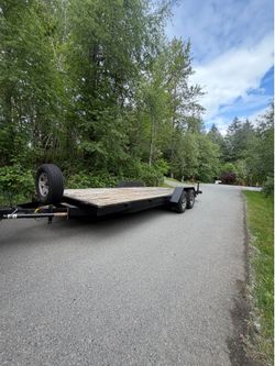 7x20 10k flatbed trailer