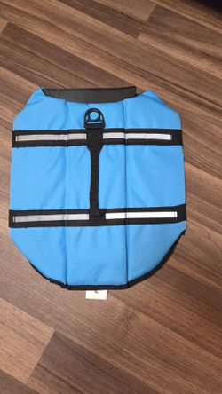 Dog life jacket size L