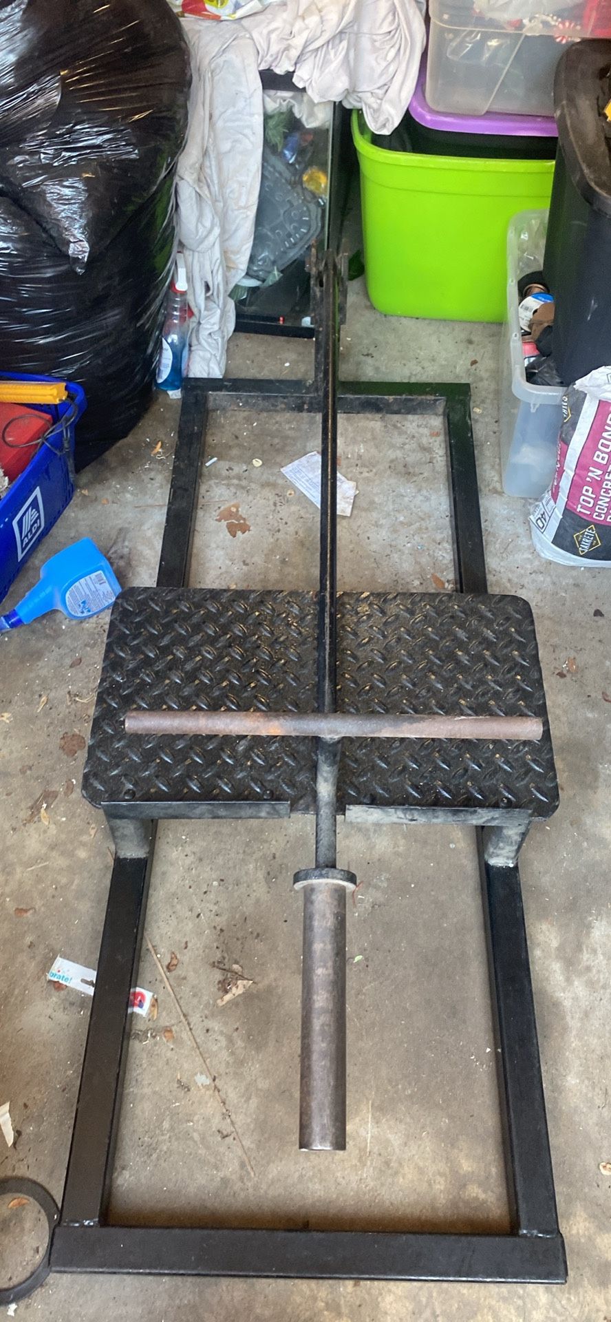 T Bar Row Machine