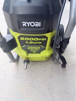 Ryobi 2000 PSI Electric Pressure Washer + Upgraded McKillans Hose & Quick Connects