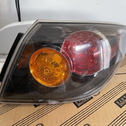 2004 - 2009 Mazda speed 3 hatchback rear passenger outer tail light