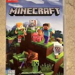 Minecraft – Nintendo Switch (Cartridge + Case, Tested & Works)