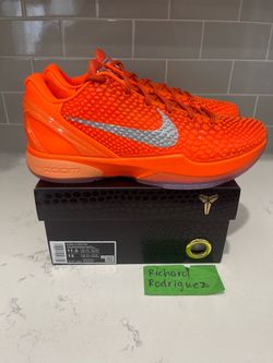 Nike Kobe 6 Protro Total Orange size 11.5