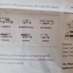 Rv Door Lock