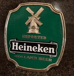 Vintage Heineken Beer Sign