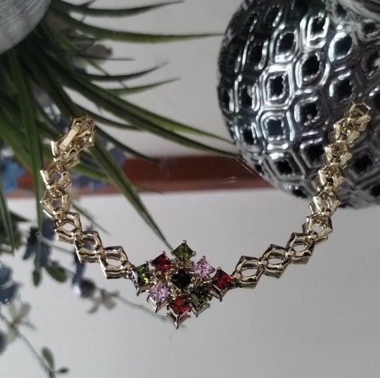 14K Rose Gold Plated Bracelet